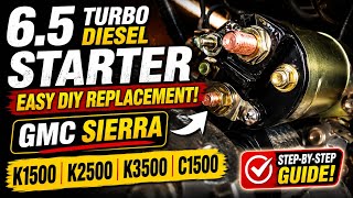 6.5 TURBO DIESEL STARTER K1500,K2500,K3500,C1500, C2500, C3500!