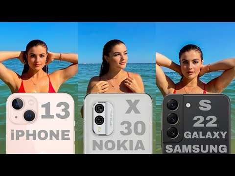 Nokia X30 Vs iPhone 13 Vs Samsung Galaxy S22 | Camera Test