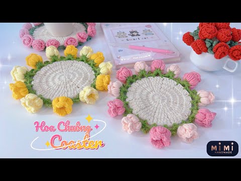 Lót ly và thảm lót hoa chuông