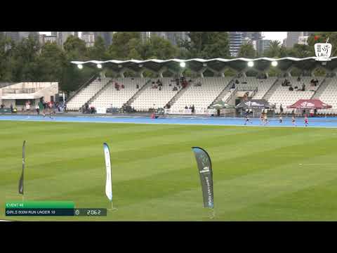 Girls Under 10 800m H6 - 2020 State Combined Events Championships // LAVicTV