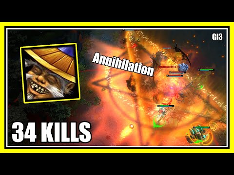 HoN Drunken Master Pro Gameplay - 836 XPM 708 GPM