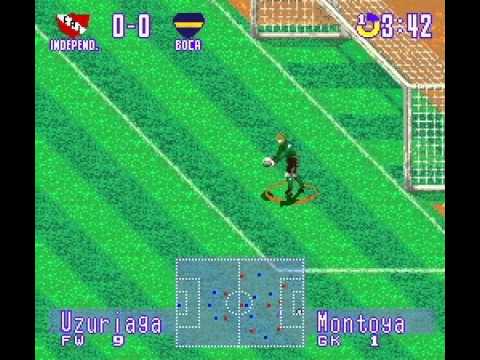 FUTEBOL ARGENTINO 96 SNES SUPER NINTENDO