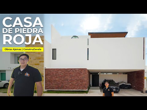 CASA INTROSPECTIVA de PIEDRA ROJA y VOLADOS | OBRAS AJENAS | ConstruZavala | Elipsis Arquitectos