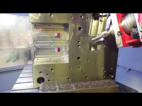 5x hard milling machining 400.00mm deep ,Samag tfz