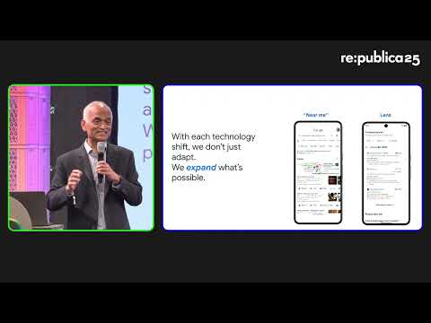 Video Thumbnail: re:publica 25: Solving Search for the AI age - the future of an ever-evolving product