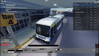 Halifax Transit Roblox Bus Driving Route 6C between Heritage Hills and Bridge Terminal