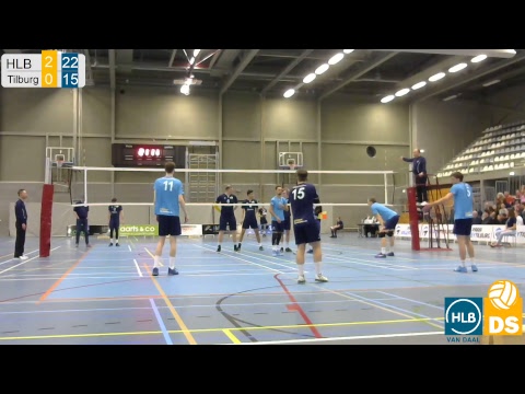 Competitiewedstrijd Volley Tilburg HS1 - HLB Van Daal/DS HS1 (16-03-2019)
