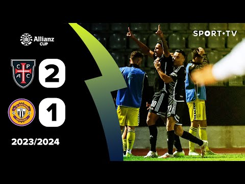 Resumo: Casa Pia AC 2-1 CD Nacional - Taça da Liga | SPORT TV