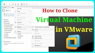 How to Clone a Virtual Machine in VMware Workstation