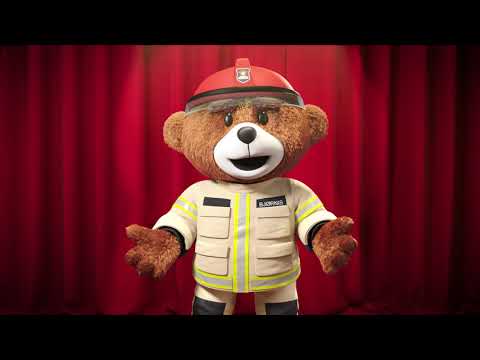 Hei, jeg er Brannbamsen Bjørnis!