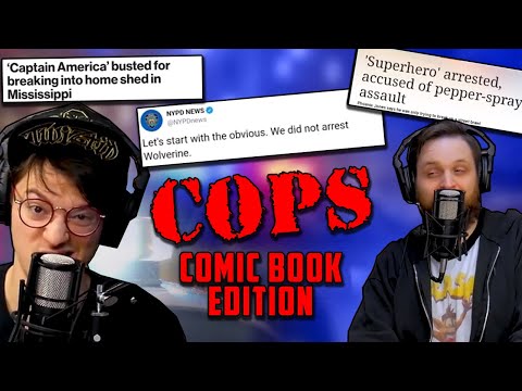 BUSTED! Comic-Related Police Stories and Arrests // Strange Crimes and Real-Life Vigilantes