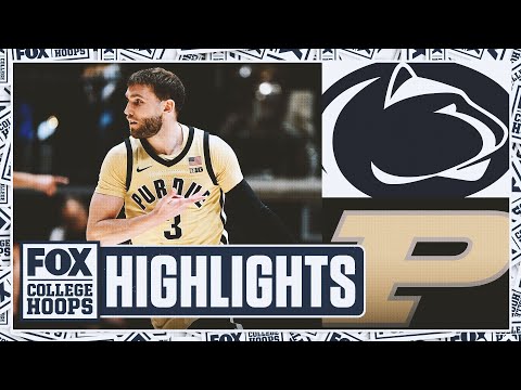 Penn State Nittany Lions vs. No. 5 Purdue Boilermakers Highlights 🏀 FOX College Hoops