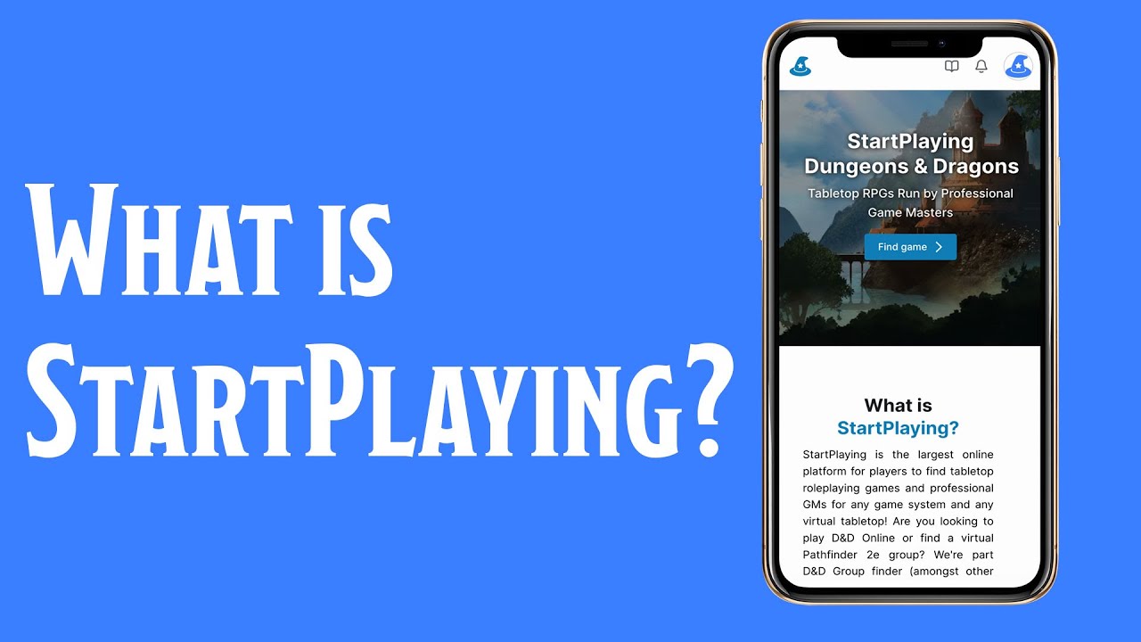 What is StartPlaying?
