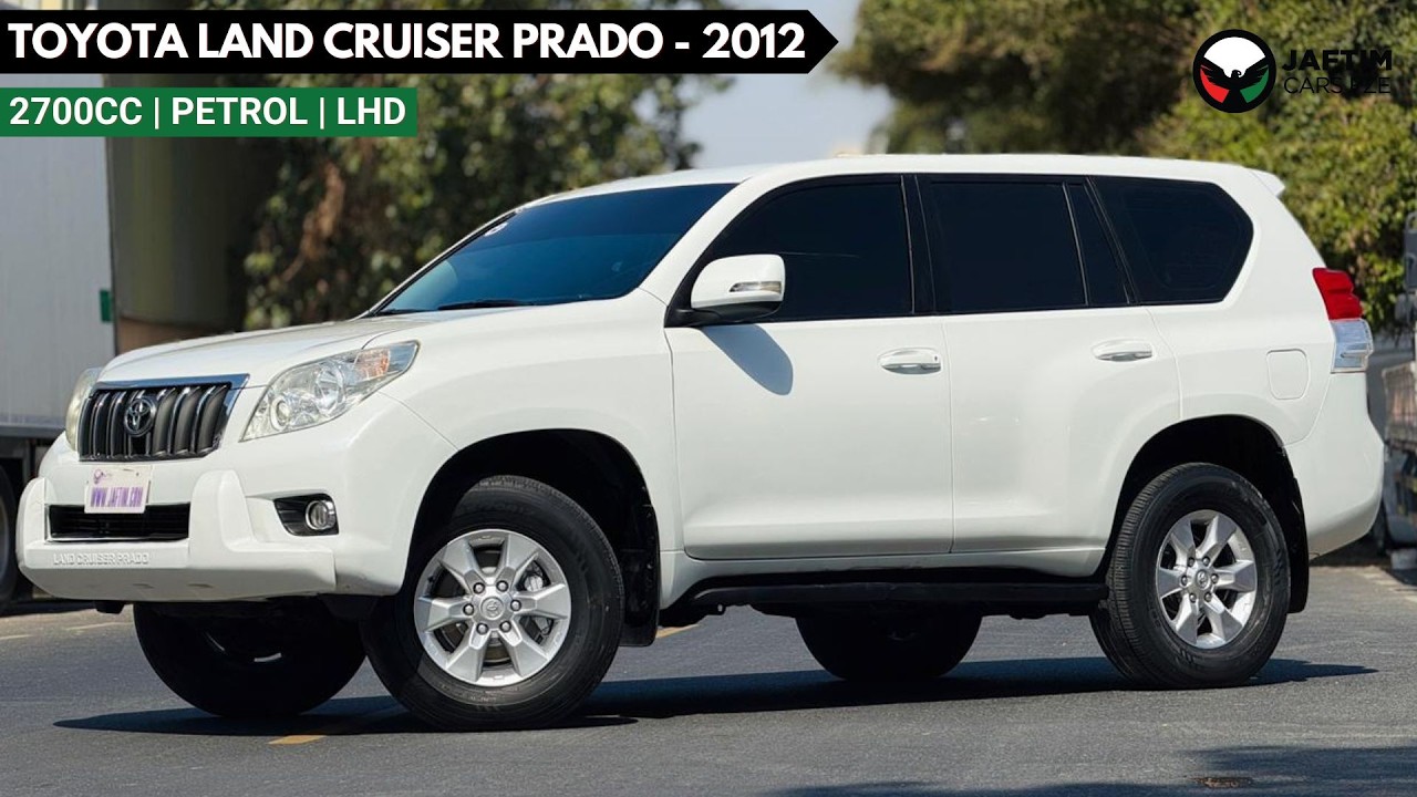 Toyota Prado 2012| 2.7L PETROL | AT | LHD | PREMIUM TEXTURE LEATHER SEATS | AUDIO PLAYER | ALLOY RIMS video