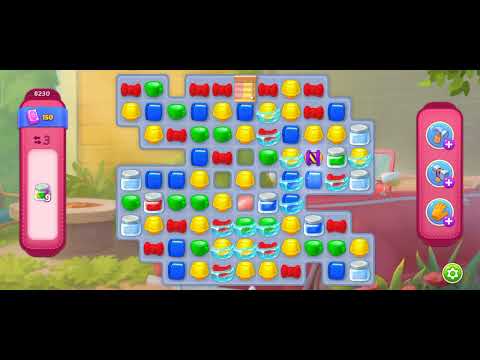 Homescapes level 8230 Super Hard level (+5moves)