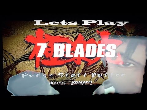 7blades Japanese PS2 Import game very funny