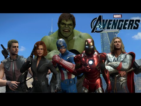 2012 The Avengers DLC Gameplay Walkthrough FULL GAME  No Commentary - Marvel's Avengers PS5