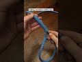 How to splice an eye / loop in braided rope in seconds. Full version on my channel