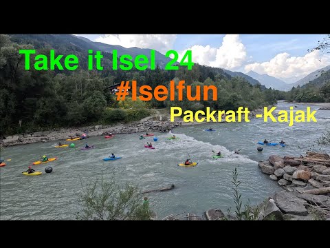Take it  Isel 2024, Kajak SPADE Packraft Alpacka Isellfun