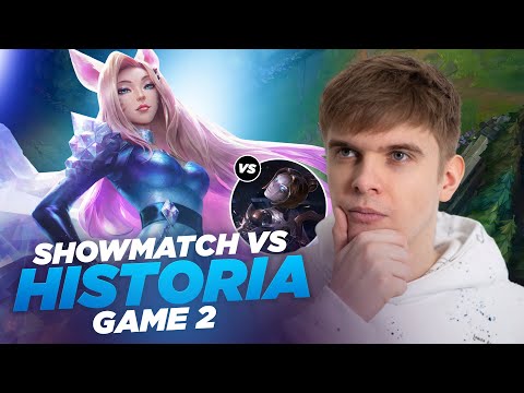 RHOBALAS : SHOWMATCH VS HISTORIA - AHRI VS ORIANNA | LOL FR