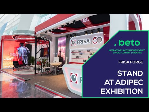 Immersive Sales Experience - FRISA FORGE at ADIPEC Exhibition
