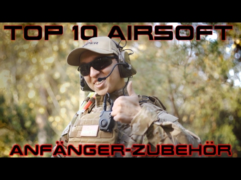 TOP 10 Airsoft Anfänger Zubehör! Was brauche ich zum spielen?| HOW-TO! Sniper-as.de