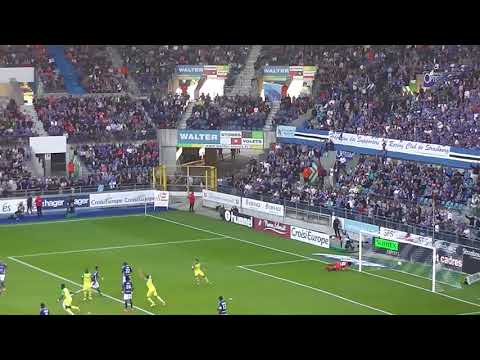 Rc Strasbourg vs Fc Nantes 24e L.Dubois But 2017/2018 Ligue 1