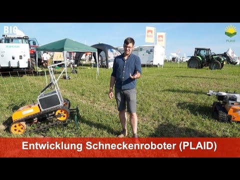 Roboter zur Regulierung von Schnecken im Ackerbau (Uni Kassel, KommTek und Julius Kühn Institut)