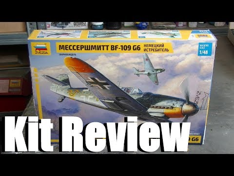 Kit review: Zvezda Messerschmitt Bf 109 G-6 in 1/48 scale