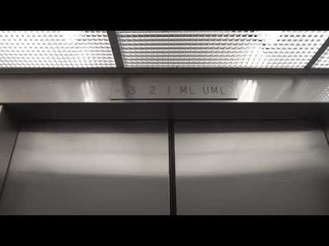 Another EPIC Vintage 1969 Otis Black Button Traction Elevator - Main Place Mall - Buffalo, NY