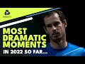 The 10 Most Dramatic ATP Tennis Moments Of The Year So Far!