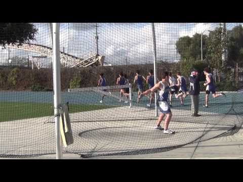 Michael Gilbert - DT #3 Serra vs. Bellarmine Dual Meet 3/26/2014