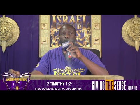 Giving The Sense From A-Z: 1 Corinthians 1:16