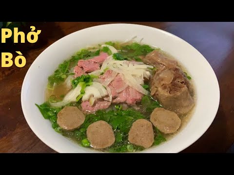 How to cook Vietnamese pho ( beef noodle soup recipe )