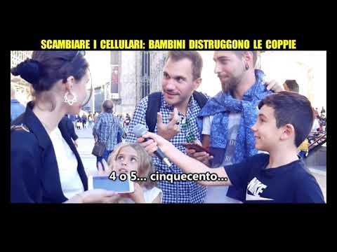 SCAMBIARE I CELLULARI  BAMBINI Distruggono Le Coppie @SarahPapah  e @GiacomoHawkman