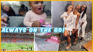 WEEKEND VLOG: BIRTHDAY PARTY, FOOTBALL GAME, SHOP WITH ME, TIME WITH THE KIDS & MORE | Ellarie