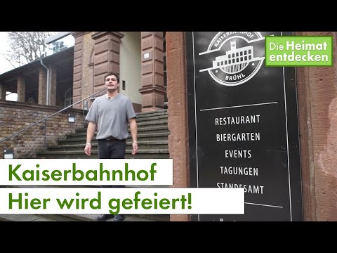 Kaiserbahnhof Bruehl  I Die Heimat entdecken I REGIONAL.report