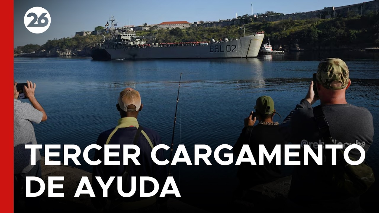 Bildquelle: □□ APOYO CONSTANTE | México envía un tercer cargamento de ayuda humanitaria a Cuba von Canal 26