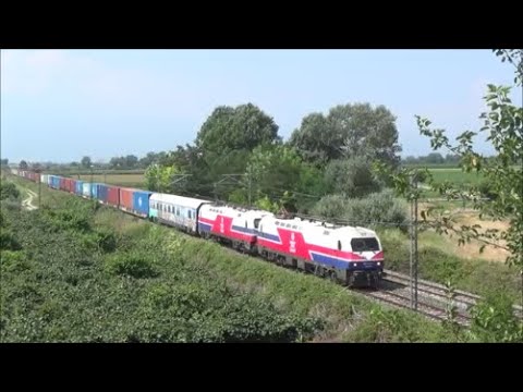 Thumbnail for 🇬🇷 InterCity, Regional and Freight trains at Korinos by Kioleides