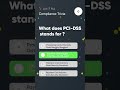 DO YOU KNOW WHAT IS PCI DSS? WHAT DOES IT STANDS FOR? | LEARN WITH  @A ..