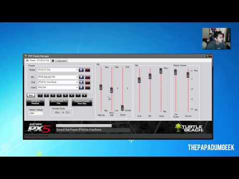 comment regler le px5