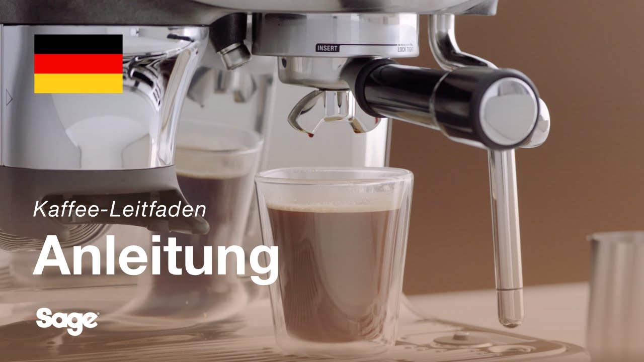 Zubereitung eines Americano