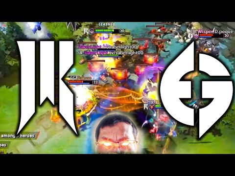 EG vs SHOPIFY REBELLION - COMEBACK MADNESS - LIMA MAJOR Dota 2