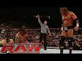 Triple H Vs Umaga Carlito 2 On 1 Handicap Match Bloody RAW Sep 03 2007
