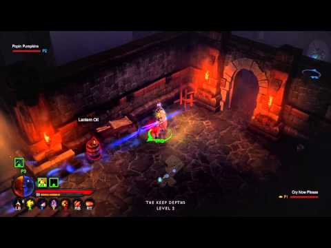 Diablo 3 Demon hunter Gameplay walkthru (Part 21) Xbox 360