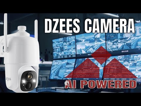 Security Cameras For Home |  DZEEZ PTZ Camera with AI Technology