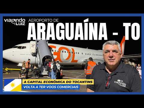 Araguaína Airport, Tocantins, flying with GOL.