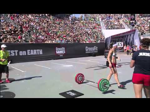 2012 CrossFit Games - Clean Ladder: Women