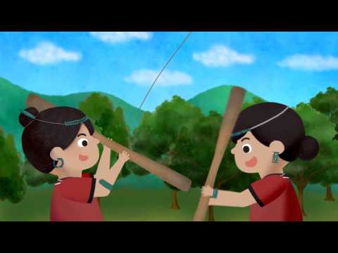 族語夢工廠-族語E樂園2014動畫12-卑南族動畫-風箏救弟