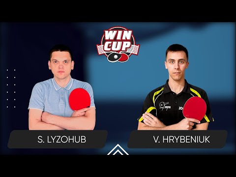13:45 Serhii Lyzohub - Volodymyr Hrybeniuk West 2 WIN CUP 24.11.2023 | TABLE TENNIS WINCUP